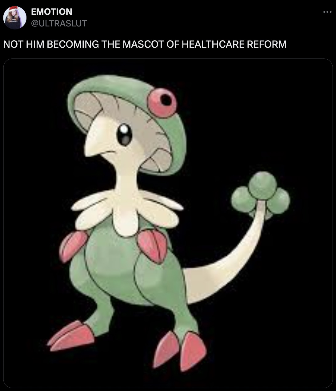 breloom pokemon - Emotion Not Him Becoming The Mascot Of Healthcare Reform